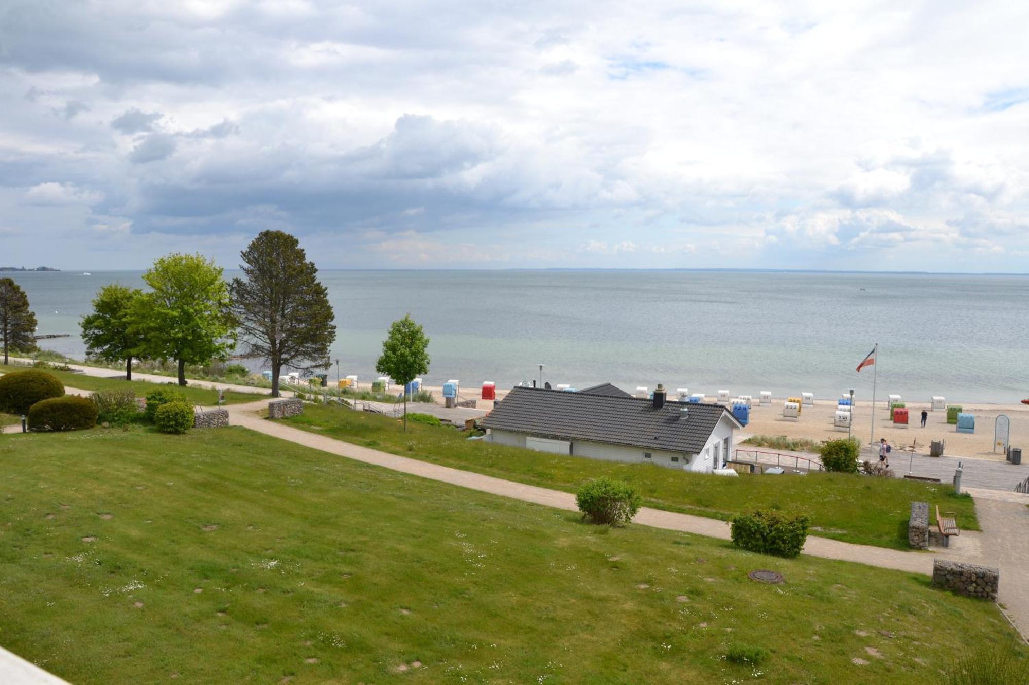 109 Traumblick, 1Reihe, Strandlage Sierksdorf Esterno foto