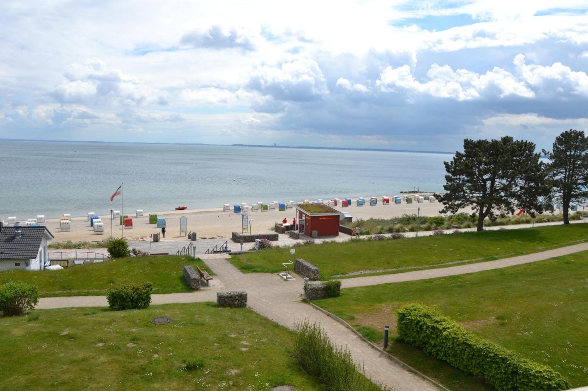 109 Traumblick, 1Reihe, Strandlage Sierksdorf Esterno foto