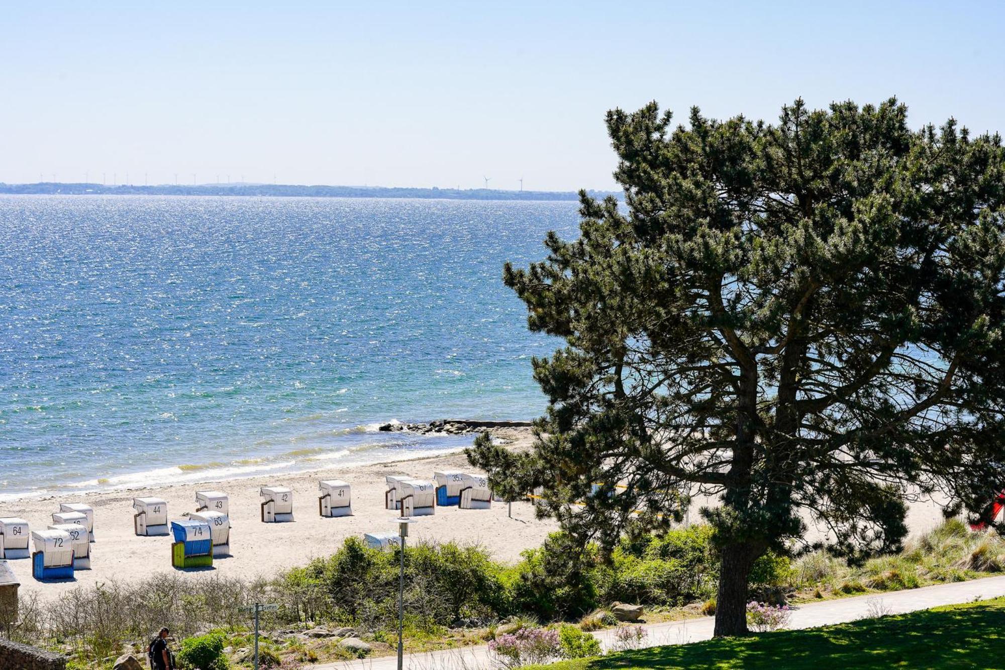 109 Traumblick, 1Reihe, Strandlage Sierksdorf Esterno foto